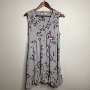 Rewind Blue Floral Dress